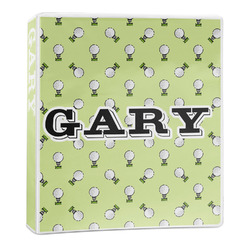 Golf 3-Ring Binder (Personalized)