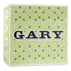 Golf 3-Ring Binder - 2 inch (Personalized)