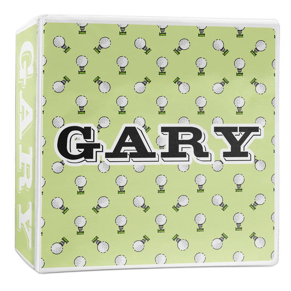 Custom Golf 3-Ring Binder - 2 inch (Personalized)