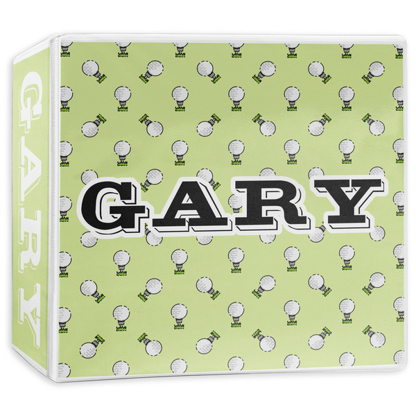 Custom Golf 3-Ring Binder - 3 inch (Personalized)