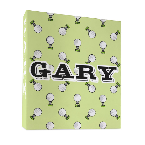 Golf 3 Ring Binders - Full Wrap - 1" - FRONT