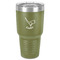 Golf 30 oz Stainless Steel Tumbler - Olive - Single-Sided (Personalized)