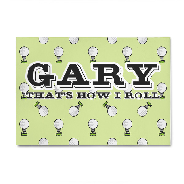 Custom Golf 4' x 6' Patio Rug (Personalized)