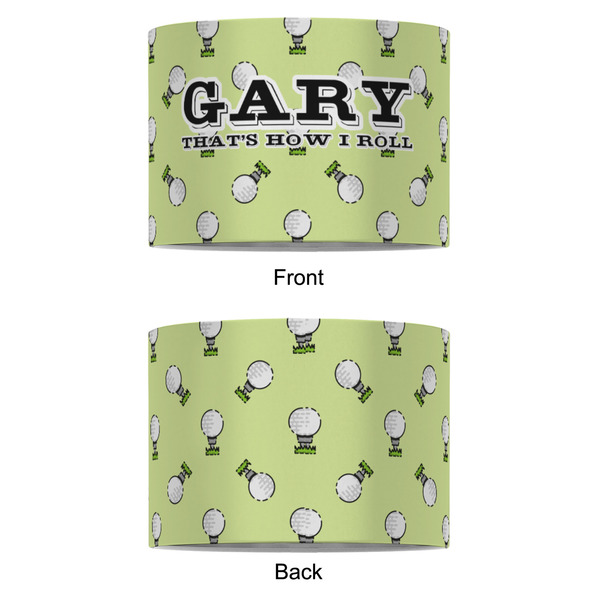 Golf 8" Drum Lampshade - APPROVAL (Fabric)