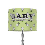 Golf 8" Drum Lamp Shade - Fabric (Personalized)