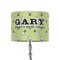 Golf 8" Drum Lampshade - ON STAND (Fabric)