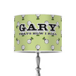 Golf 8" Drum Lamp Shade - Poly-film (Personalized)