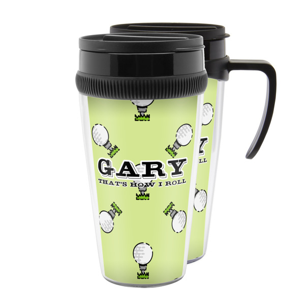 Custom Golf Acrylic Travel Mug (Personalized)