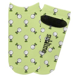 Golf Adult Ankle Socks (Personalized)