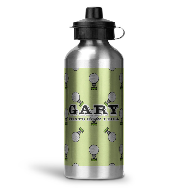 Custom Golf Water Bottle - Aluminum - 20 oz (Personalized)
