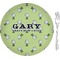 Golf Glass Appetizer / Dessert Plate 8" (Personalized)