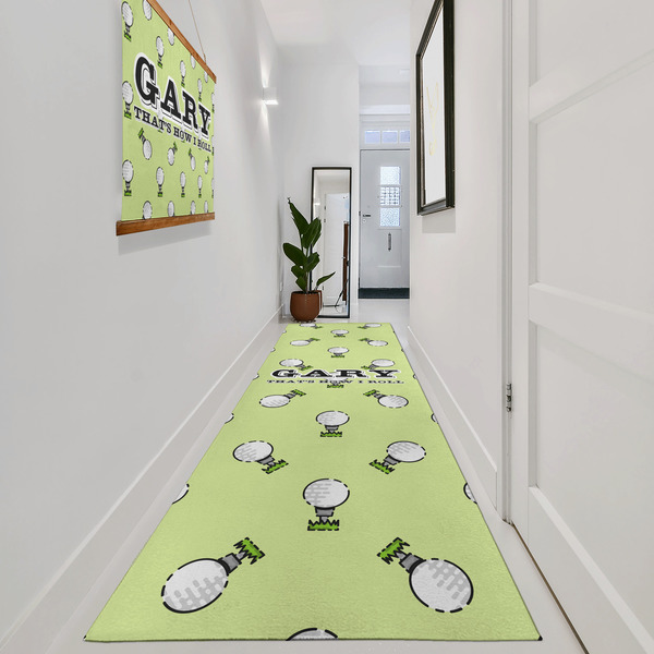 Golf Area Rug Sizes - In Context (vertical)