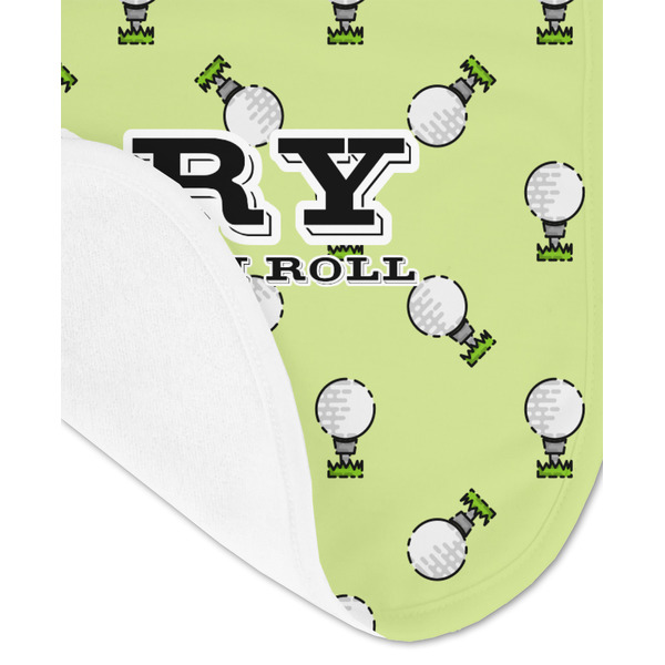 Golf Baby Bib - AFT detail