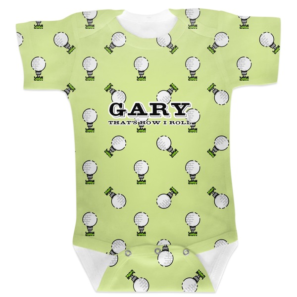 Custom Golf Baby Bodysuit 0-3 (Personalized)