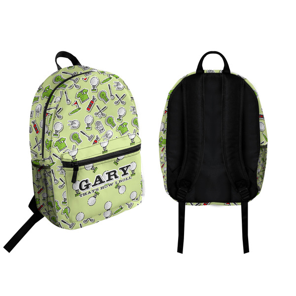 Golf Backpack front and back - Apvl