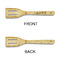 Golf Bamboo Slotted Spatulas - Single Sided - APPROVAL
