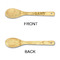 Golf Bamboo Spoons - Single Sided - APPROVAL