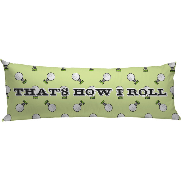 Custom Golf Body Pillow Case (Personalized)