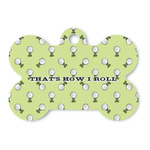 Golf Bone Shaped Dog ID Tag (Personalized)