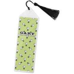 Golf Book Mark w/Tassel (Personalized)