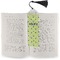 Golf Bookmark with tassel - In book