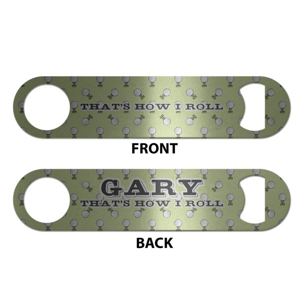 Golf Bottle Opener - Front & Back