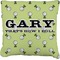 Golf Faux-Linen Throw Pillow 18" (Personalized)