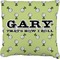 Golf Faux-Linen Throw Pillow 26" (Personalized)