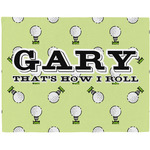 Golf Woven Fabric Placemat - Twill w/ Name or Text