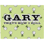 Golf Woven Fabric Placemat - Twill w/ Name or Text