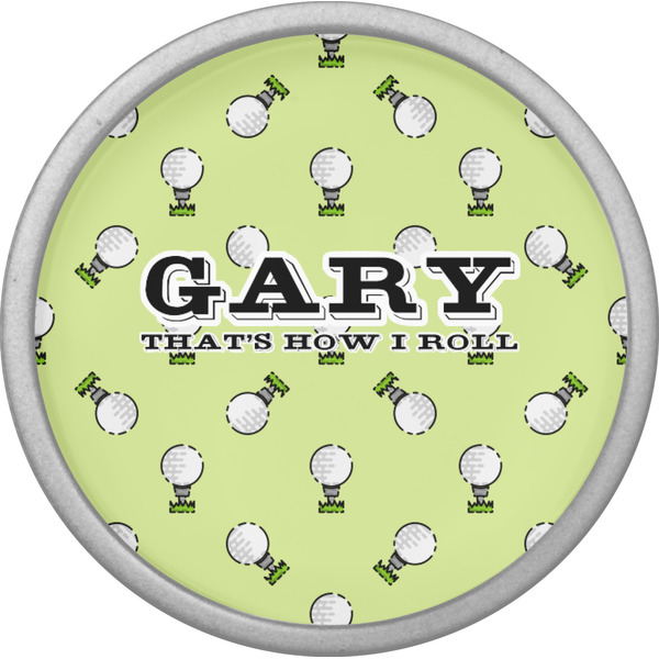 Golf Cabinet Knob - Nickel - Front