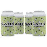 Golf Can Cooler (12 oz) - Set of 4 w/ Name or Text