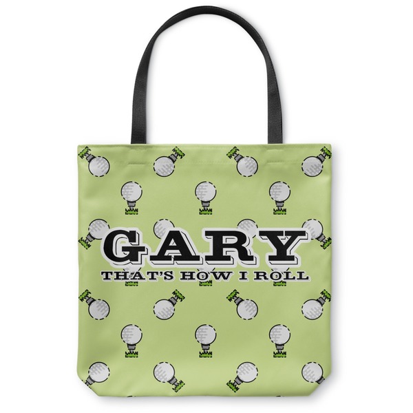 Custom Golf Canvas Tote Bag (Personalized)