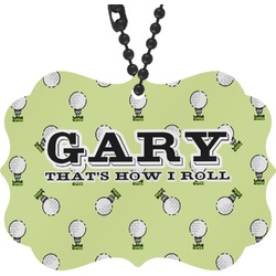 Golf Rear View Mirror Charm (Personalized)