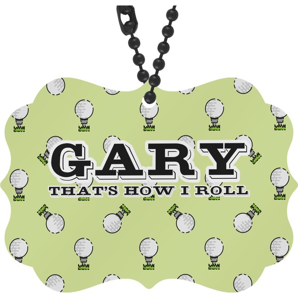 Custom Golf Rear View Mirror Decor (Personalized)