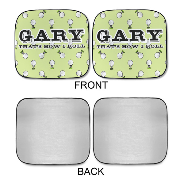 Golf Car Sun Shades - APPROVAL