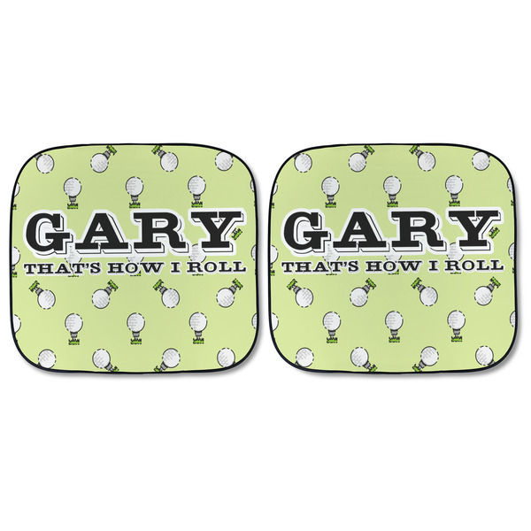 Golf Car Sun Shades - FRONT