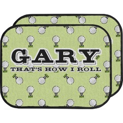 Golf Car Floor Mats (Back Seat) (Personalized)
