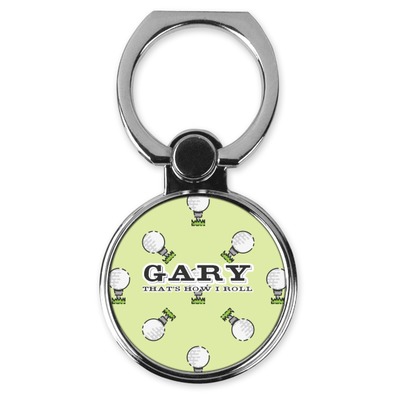 Golf Cell Phone Ring Stand & Holder (Personalized)