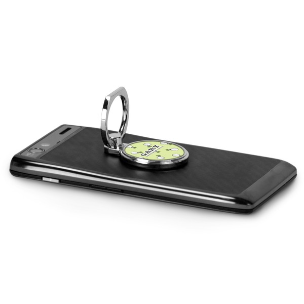 Golf Cell Phone Ring & Stand in Use