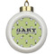 Golf Ceramic Ball Ornament (Personalized)