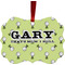 Golf Christmas Ornament (Front View)