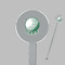 Golf Clear Plastic 7" Stir Stick - Round - Closeup