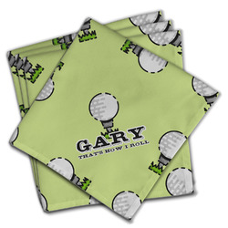 Golf Cloth Napkins (Set of 4) (Personalized)