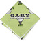 Golf Cloth Napkins - Personalized Lunch (Folded Four Corners)