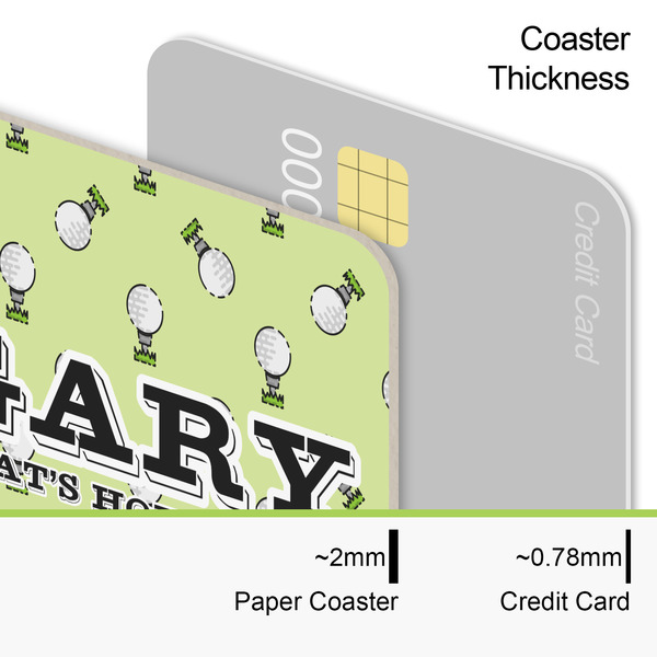 Golf Coaster Thickness