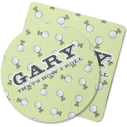 Golf Rubber Backed Coaster (Personalized)
