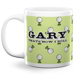 Golf 20 Oz Coffee Mug - White (Personalized)
