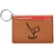 Golf Leatherette Keychain ID Holder - Single Sided (Personalized)