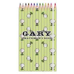 Golf Colored Pencils (Personalized)